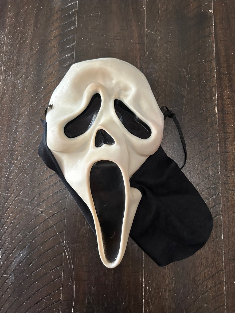 Classic White Ghost Face Costume Mask for Kids